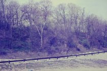 Base of new beach road